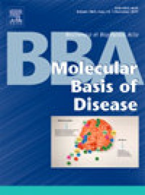 Biochimica Et Biophysica Acta-molecular Basis Of Disease杂志