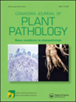 Canadian Journal Of Plant Pathology杂志