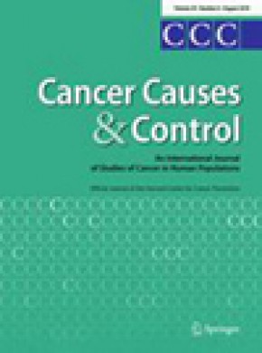 Cancer Causes & Control杂志