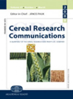 Cereal Research Communications杂志