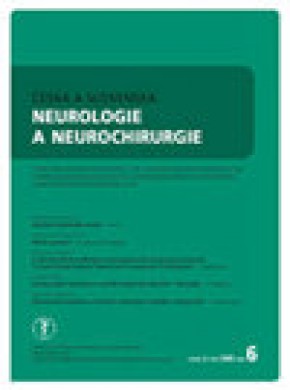 Ceska A Slovenska Neurologie A Neurochirurgie杂志