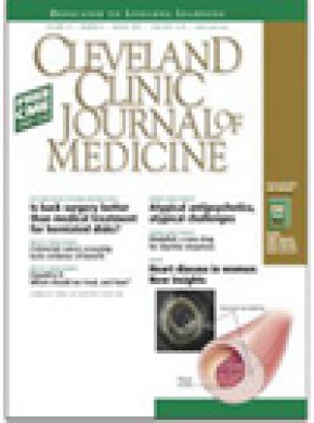 Cleveland Clinic Journal Of Medicine杂志