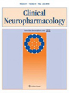 Clinical Neuropharmacology杂志