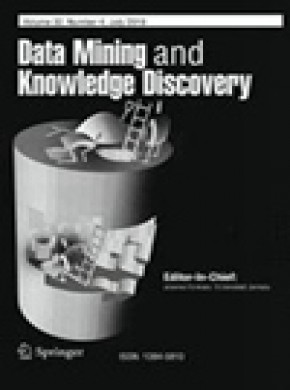 Data Mining And Knowledge Discovery杂志