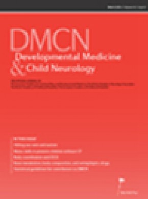 Developmental Medicine And Child Neurology杂志