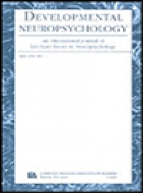 Developmental Neuropsychology杂志