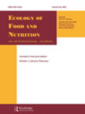 Ecology Of Food And Nutrition杂志