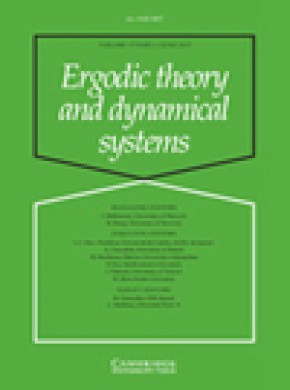 Ergodic Theory And Dynamical Systems杂志