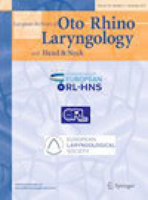 European Archives Of Oto-rhino-laryngology杂志