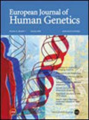 European Journal Of Human Genetics杂志