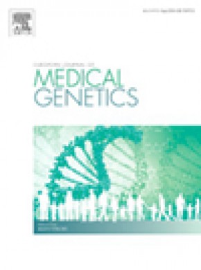 European Journal Of Medical Genetics杂志