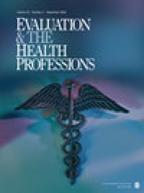 Evaluation & The Health Professions杂志