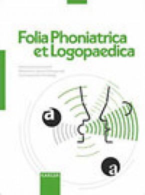 Folia Phoniatrica Et Logopaedica