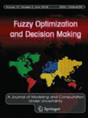 Fuzzy Optimization And Decision Making杂志