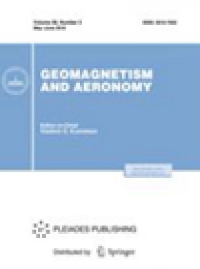 Geomagnetism And Aeronomy杂志