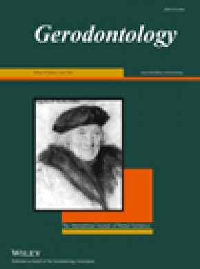 Gerodontology杂志