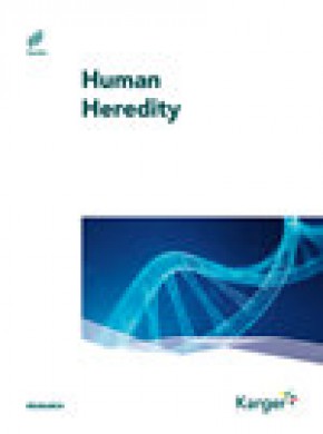 Human Heredity杂志