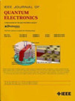 Ieee Journal Of Quantum Electronics杂志