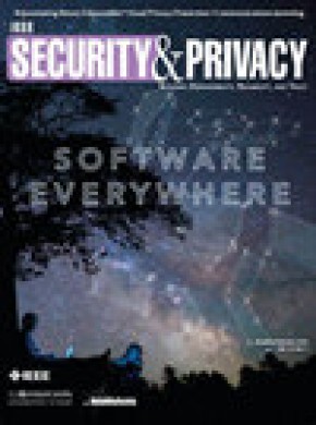 Ieee Security & Privacy杂志