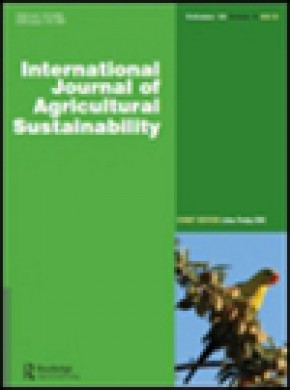 International Journal Of Agricultural Sustainability杂志