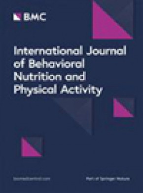 International Journal Of Behavioral Nutrition And Physical Activity杂志