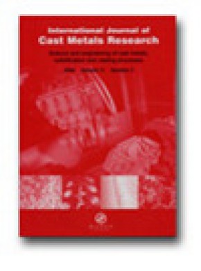 International Journal Of Cast Metals Research杂志