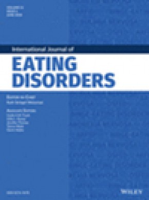 International Journal Of Eating Disorders杂志