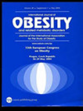 International Journal Of Obesity杂志