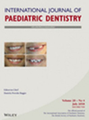 International Journal Of Paediatric Dentistry杂志