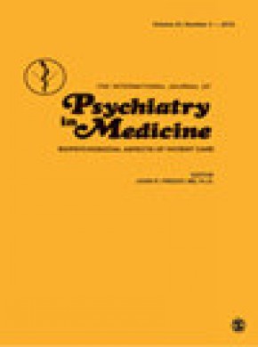 International Journal Of Psychiatry In Medicine杂志