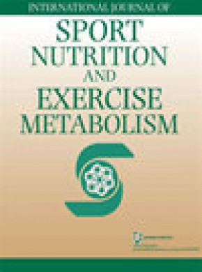 International Journal Of Sport Nutrition And Exercise Metabolism杂志