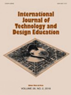 International Journal Of Technology And Design Education杂志