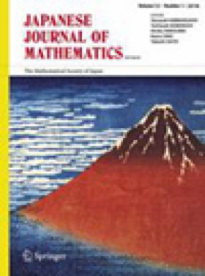 Japanese Journal Of Mathematics杂志