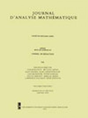 Journal D Analyse Mathematique杂志