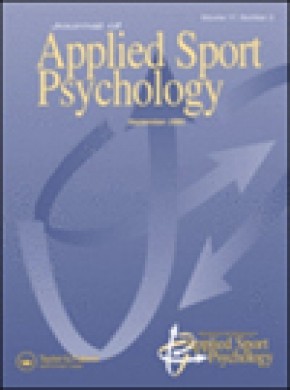 Journal Of Applied Sport Psychology杂志