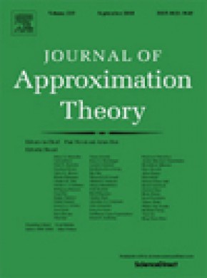 Journal Of Approximation Theory