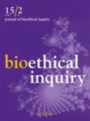 Journal Of Bioethical Inquiry杂志