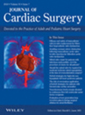 Journal Of Cardiac Surgery