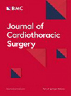 Journal Of Cardiothoracic Surgery杂志