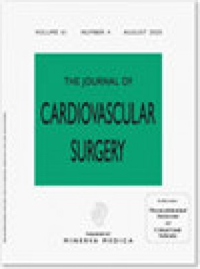 Journal Of Cardiovascular Surgery杂志