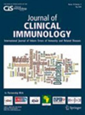 Journal Of Clinical Immunology杂志