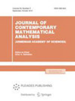 Journal Of Contemporary Mathematical Analysis-armenian Academy Of Sciences杂志