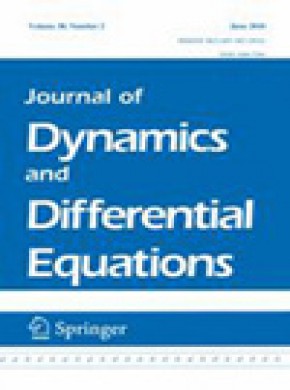 Journal Of Dynamics And Differential Equations杂志