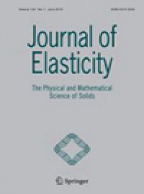 Journal Of Elasticity杂志