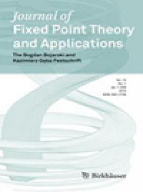 Journal Of Fixed Point Theory And Applications杂志