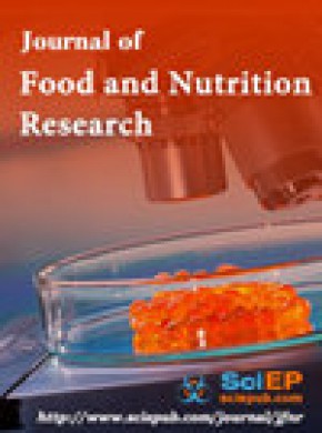 Journal Of Food And Nutrition Research杂志