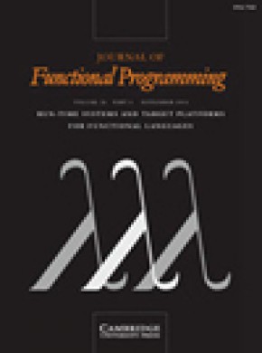 Journal Of Functional Programming杂志