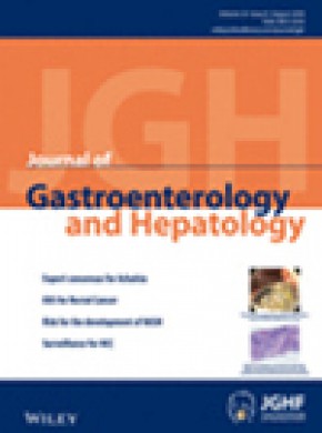 Journal Of Gastroenterology And Hepatology杂志