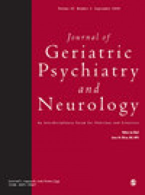 Journal Of Geriatric Psychiatry And Neurology杂志