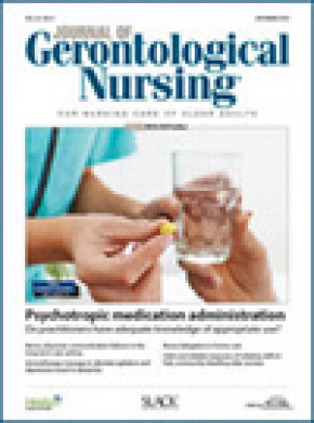 Journal Of Gerontological Nursing杂志